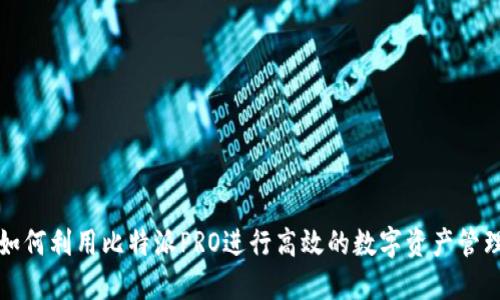 如何利用比特派PRO进行高效的数字资产管理